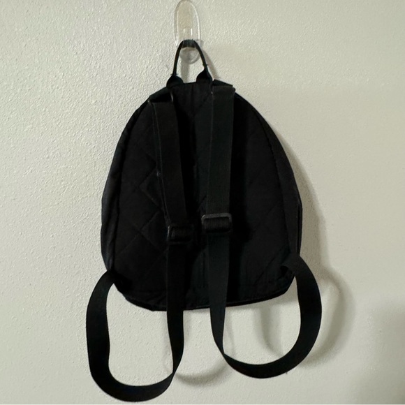 Adidas Mini Backpack Black Gold-8x10.5”x4” - Picture 3 of 10